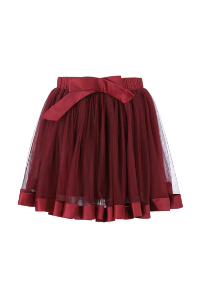 fluffy elegant Skirt 23SG-020