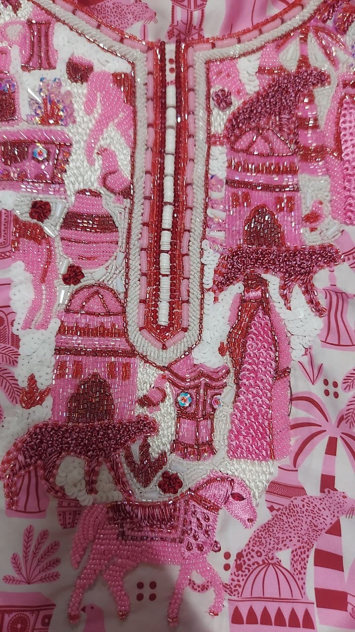 Pink Arabia - Razan's Fabric