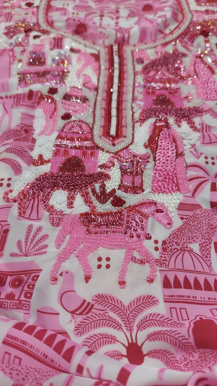 Pink Arabia - Razan's Fabric