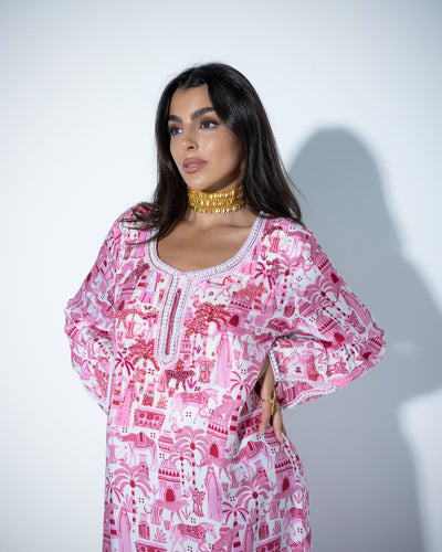 Pink Arabia - Razan's Fabric