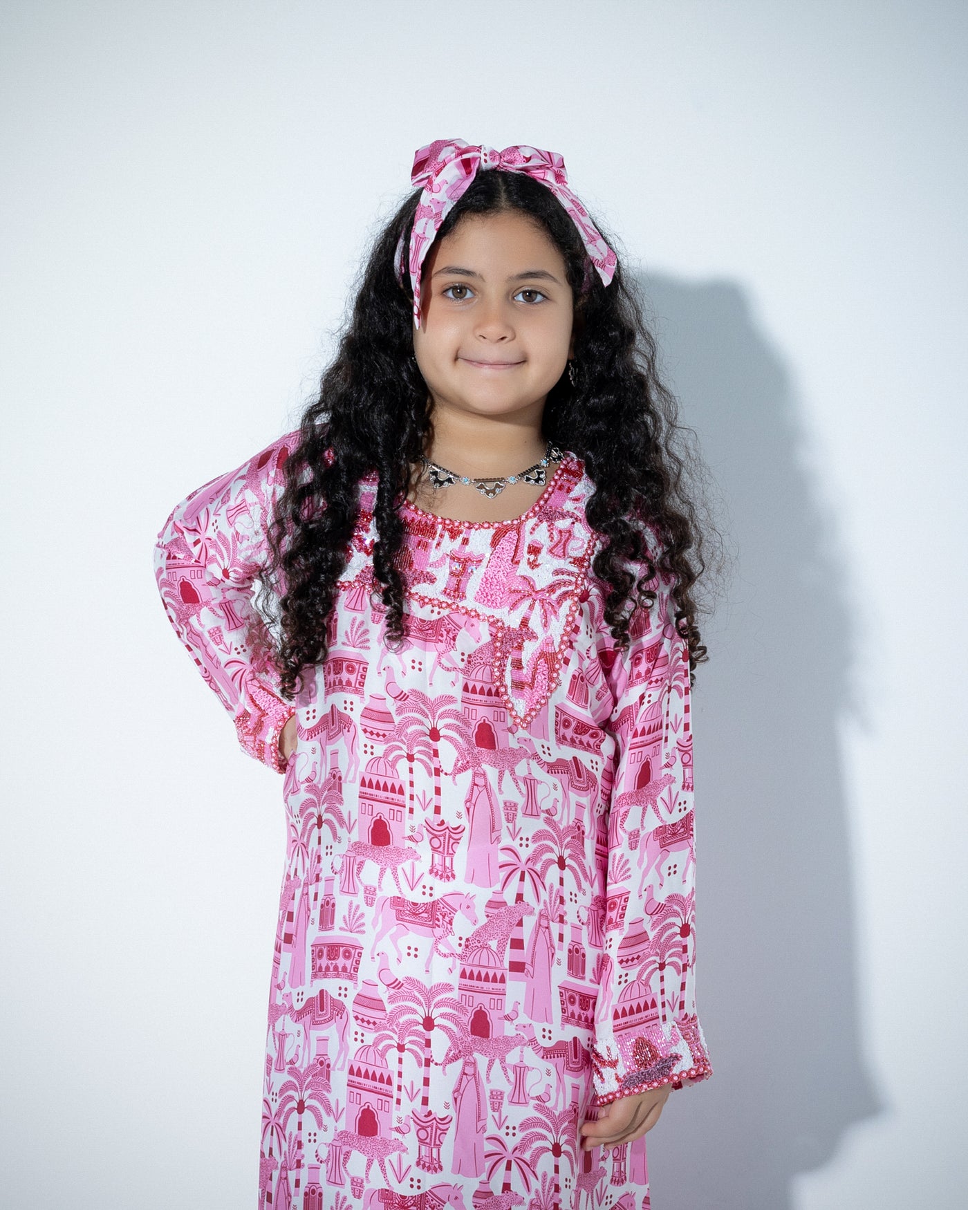 Pink Arabia - Razan's Fabric