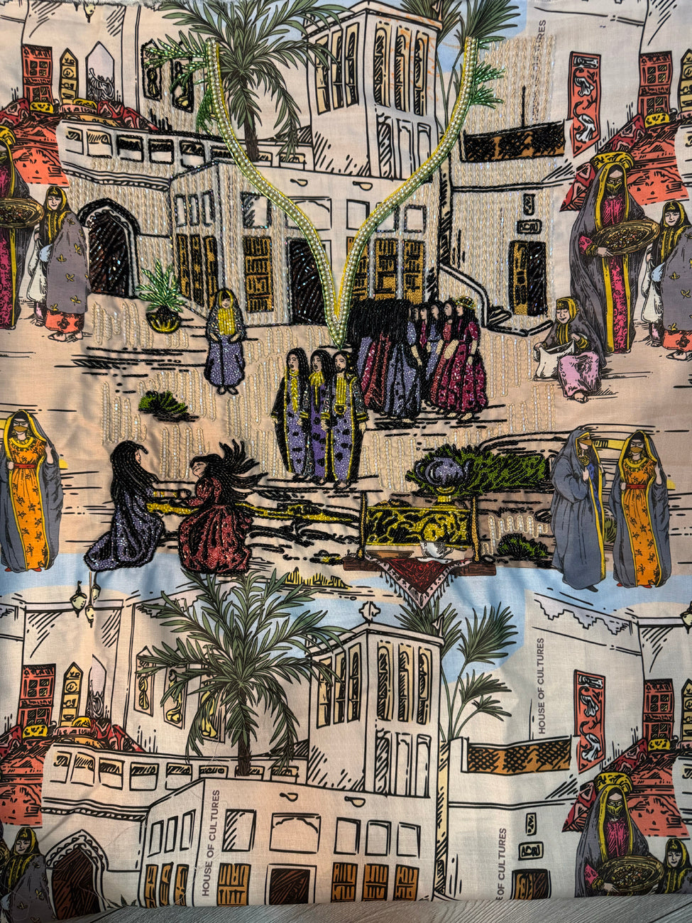 village and people - Razan's Fabric