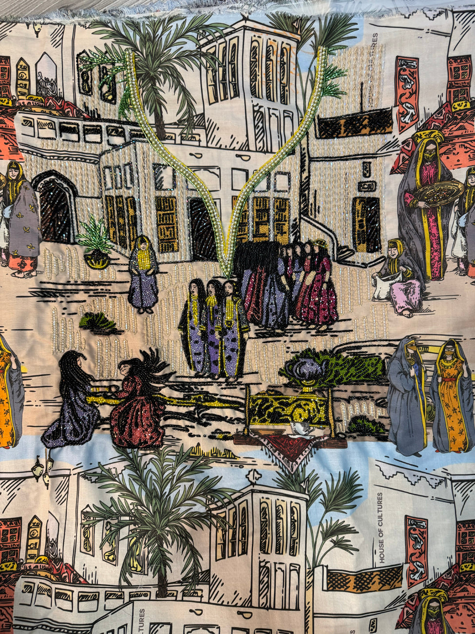 village and people - Razan's Fabric