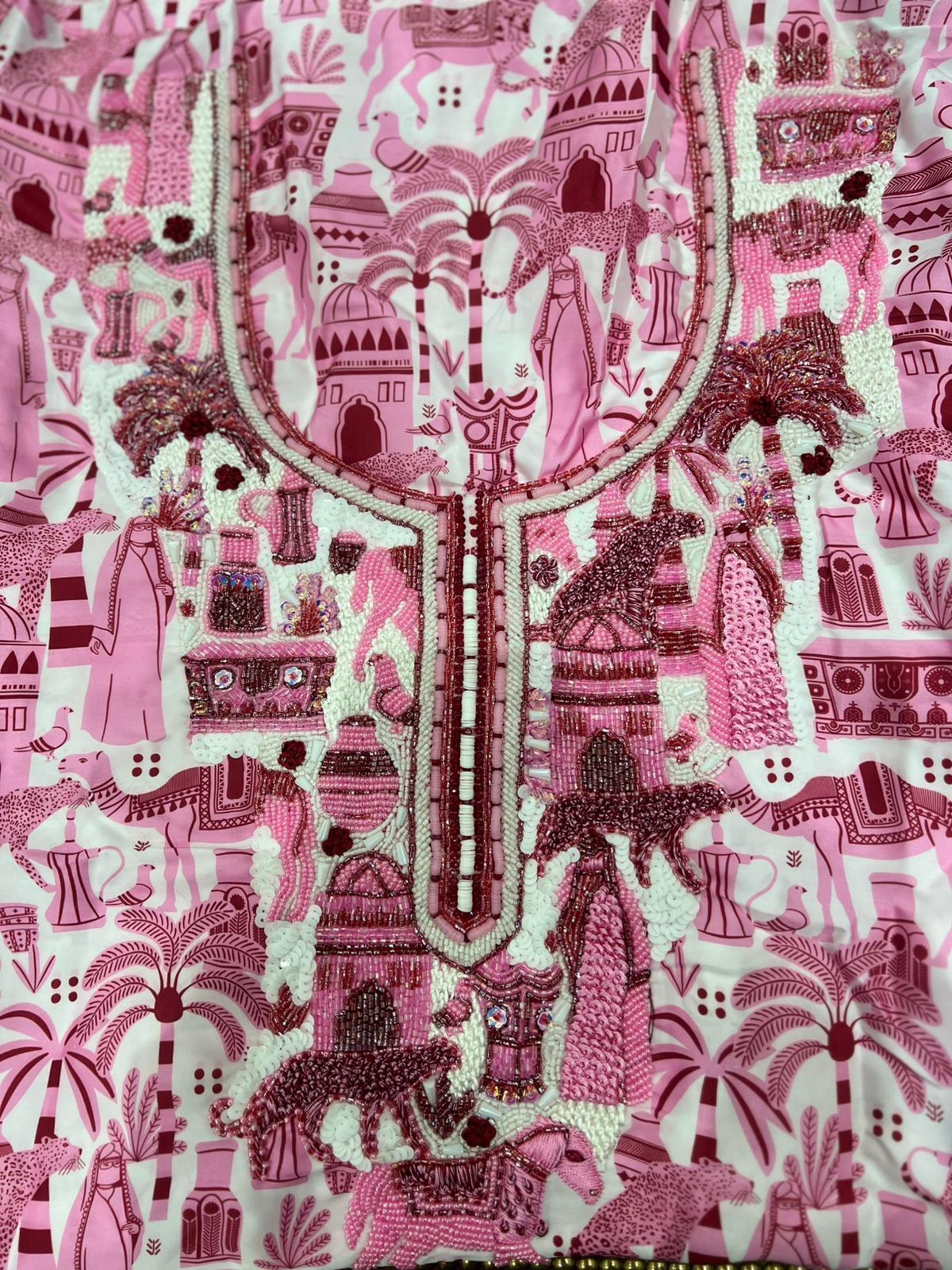 Pink Arabia - Razan's Fabric