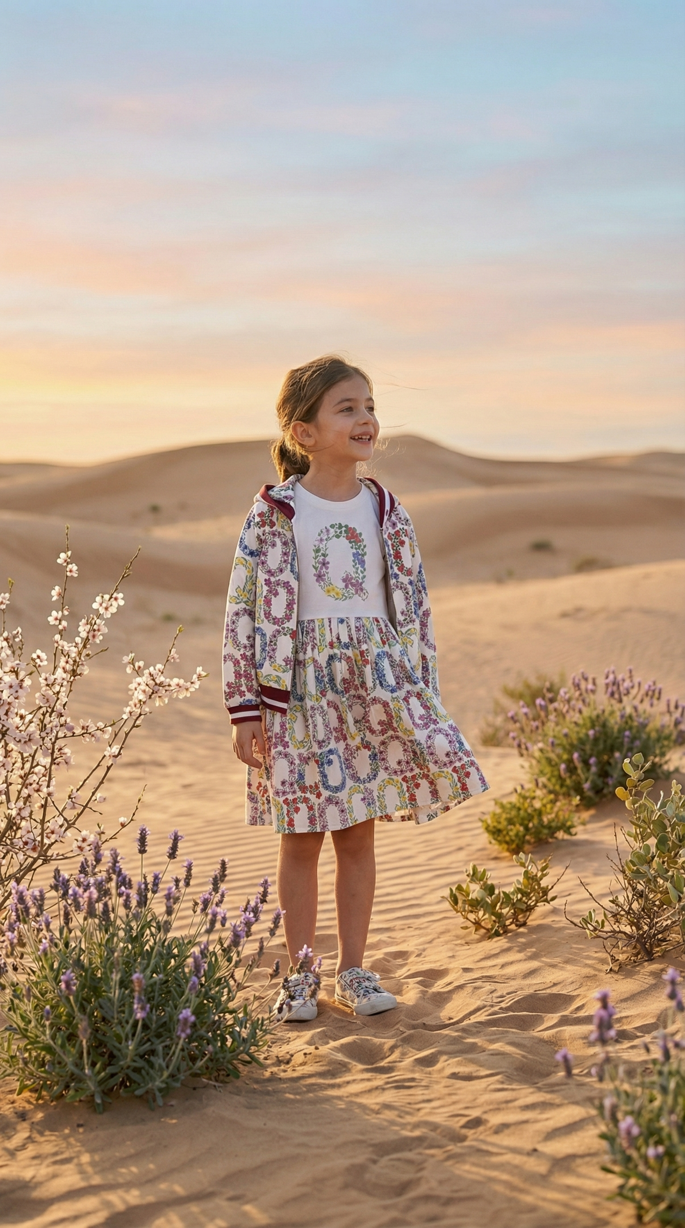 Floral Q Dress (25DG001)