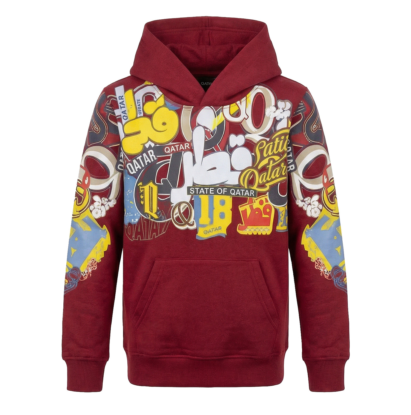 Qatar Typography Hoodie (25WB005)