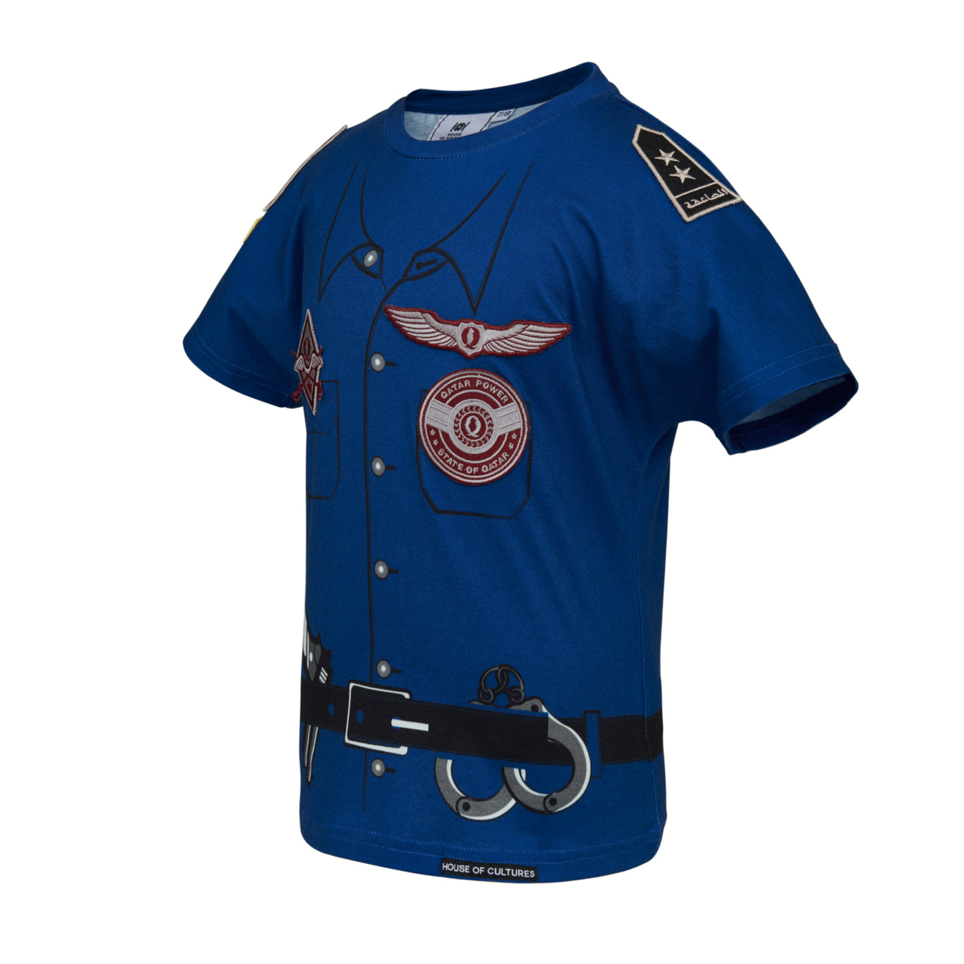 Blue Officer t-shirt 20F-114
