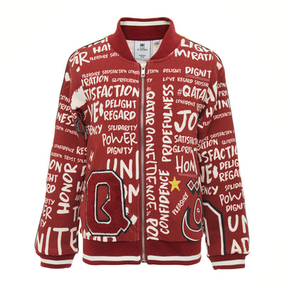 Qatari pride Bomber Jacket 19F-083
