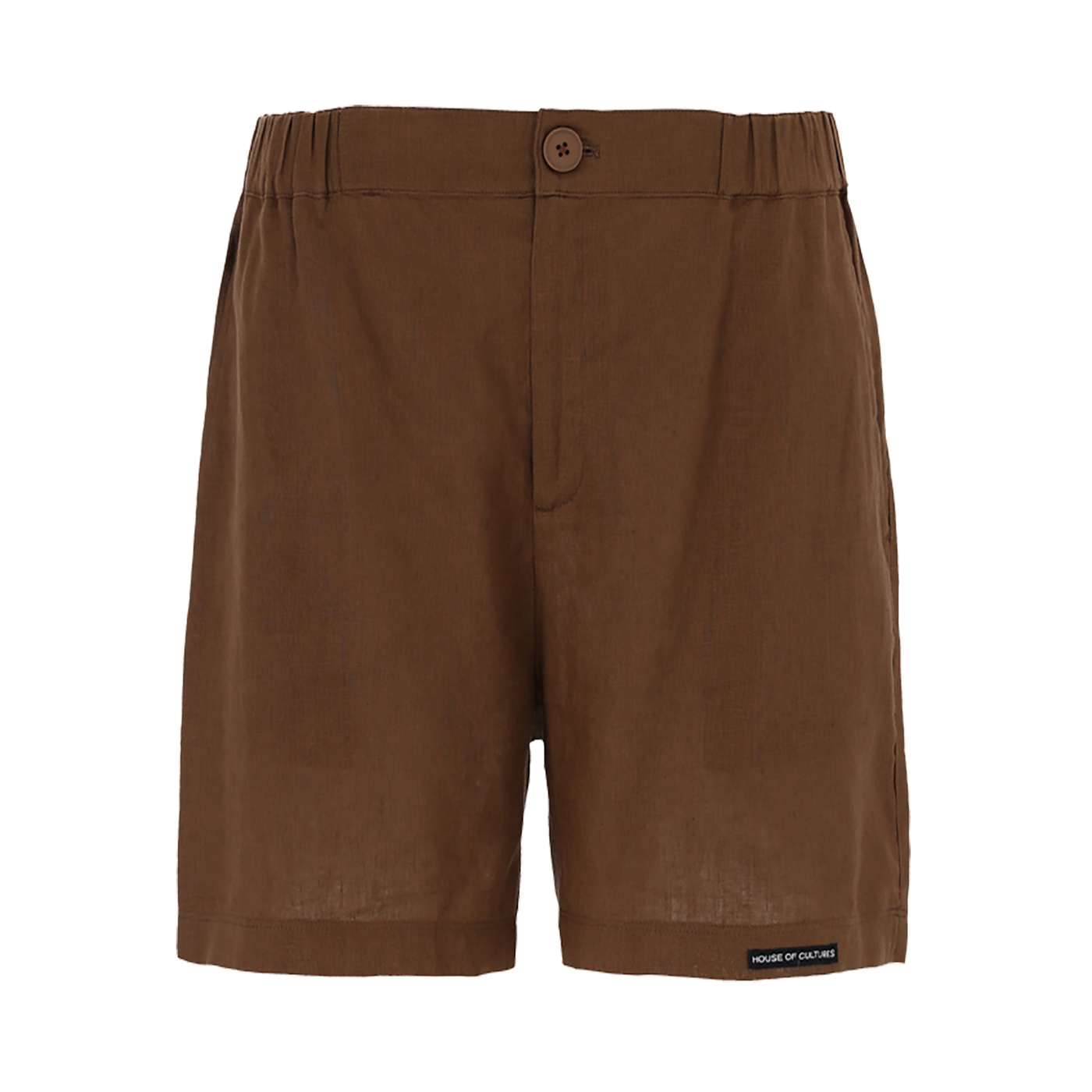 Brown linen Short