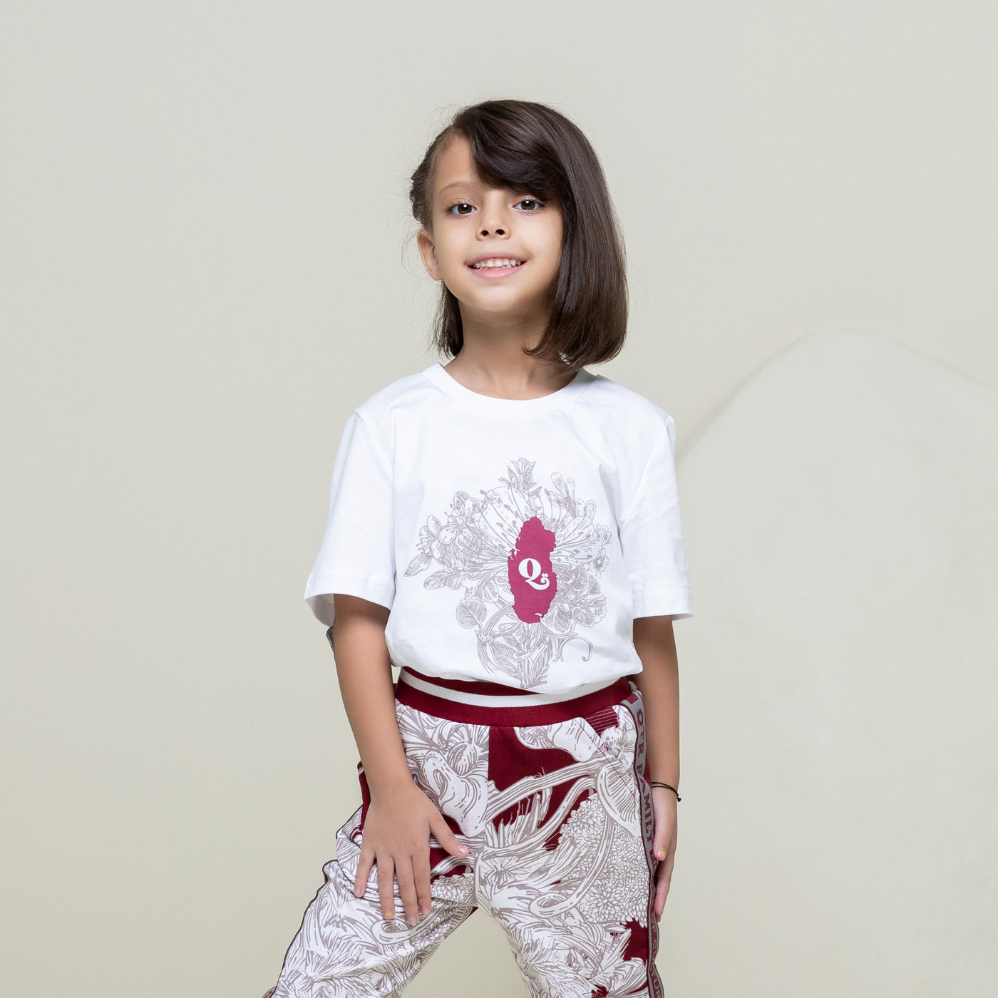 Qatari florals Pants