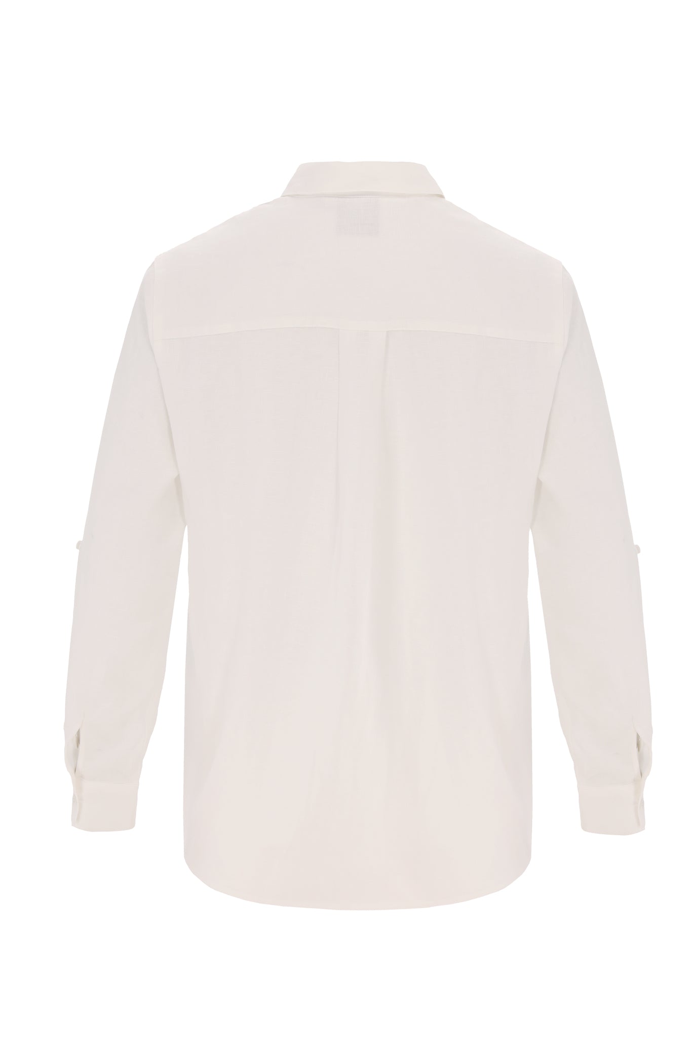 Men Linen Shirt off white
